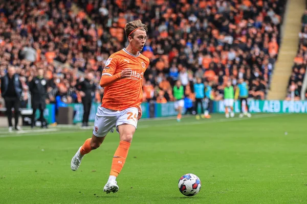 Callum Wright Van Blackpool Tijdens Sky Bet Championship Match Blackpool — Stockfoto