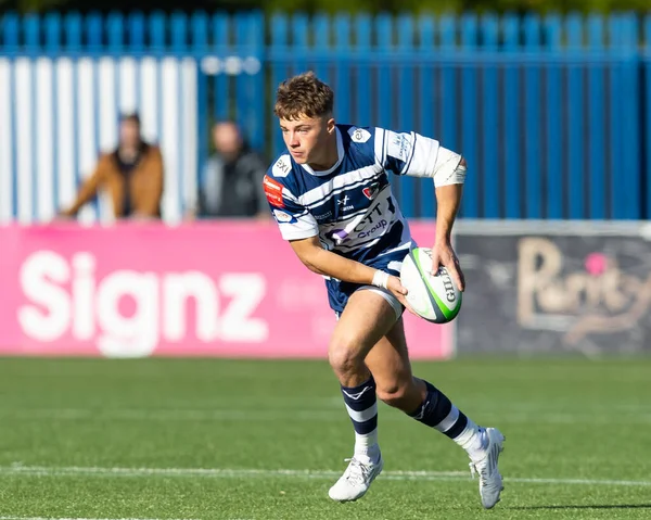 Evan Mitchell Coventry Rugby Durante Match Titolo Coventry Rugby Ealing — Foto Stock
