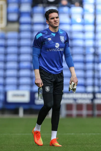 Lee Nicholls Huddersfield Town Durante Partido Del Sky Bet Championship — Foto de Stock