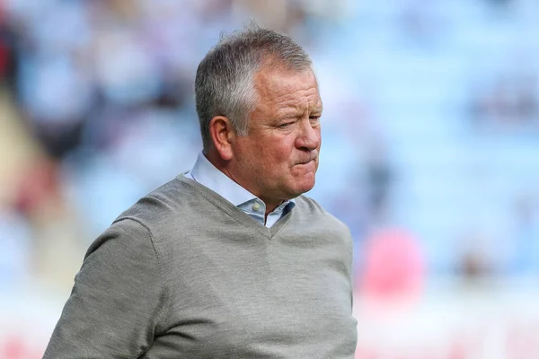 Chris Wilder Gerente Middlesbrough Durante Sky Bet Championship Partido Coventry —  Fotos de Stock