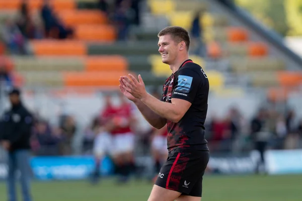 Owen Farrell Saracens Gallagher Premiership Match Saracens Leicester Tigers Stonex — Fotografia de Stock