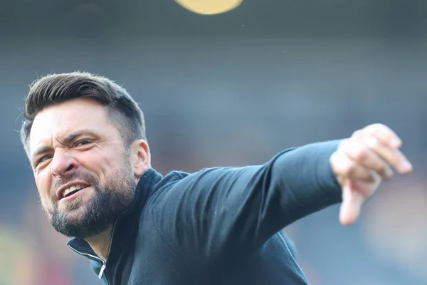 Russell Martin Manager Swansea City Durante Sky Bet Championship Match — Foto Stock