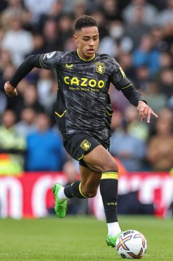 Jacob Ramsey # 41 Aston Villa Premier Lig maçı sırasında Leeds United ile Aston Villa Elland Road, Leeds, İngiltere, 2 Ekim 202
