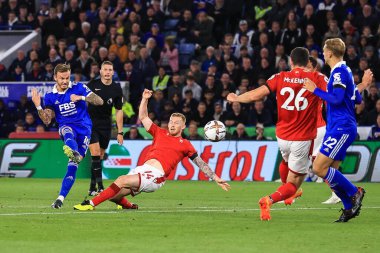 Leicester City 'den James Maddison 3 Ekim 202' de King Power Stadyumu 'nda oynanan Premier League maçında Leicester City - Nottingham Forest maçında 1-0 berabere kaldı.