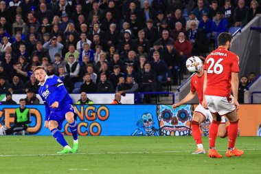 Leicester City 'den Harvey Barnes Premier Lig maçında Leicester City, Nottingham Forest' a karşı King Power Stadyumu 'nda 3 Ekim 202' de 2-0 berabere kaldı.