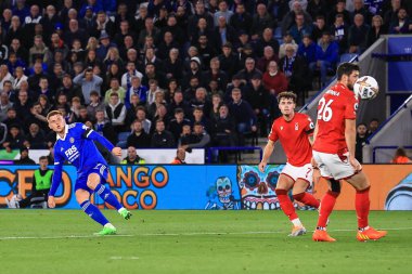 Leicester City 'den Harvey Barnes Premier Lig maçında Leicester City, Nottingham Forest' a karşı King Power Stadyumu 'nda 3 Ekim 202' de 2-0 berabere kaldı.