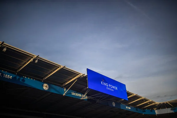 Een Algemeen Beeld Van Het King Power Stadion Voor Premier — Stockfoto