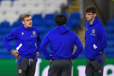 Blackburn Rovers, Cardiff City Stadyumu, Cardiff, Birleşik Krallık 'ta oynanan ve Cardiff City' nin Blackburn Rovers 'a karşı oynadığı Sky Bet Şampiyonası maçında saha denetimi yaptı.
