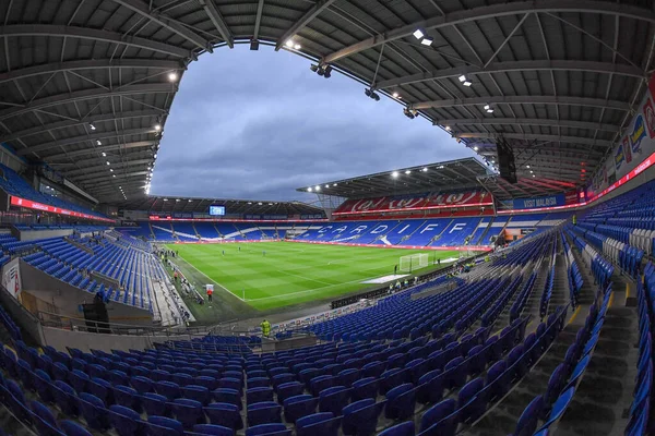 Allgemeine Ansicht Des Cardiff City Stadium Während Des Sky Bet — Stockfoto