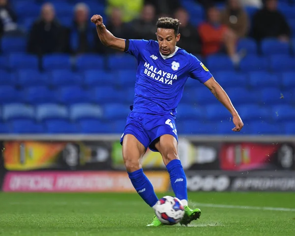 Callum Robinson Von Cardiff City Während Des Sky Bet Championship — Stockfoto