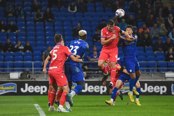 Дэниел Айала Blackburn Rovers Выиграл Мяч Перри Нга Кардифф Сити — стоковое фото