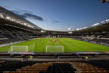 MKM Stadyumu 'ndaki genel görüş Gök İddia Şampiyonası öncesinde Hull City, Wigan Athletic' e karşı MKM Stadyumu, Hull, Birleşik Krallık, 5 Ekim 202