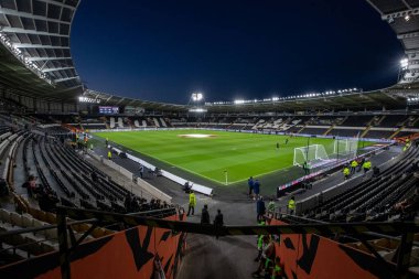 MKM Stadyumu 'ndaki genel görüş Gök İddia Şampiyonası öncesinde Hull City, Wigan Athletic' e karşı MKM Stadyumu, Hull, Birleşik Krallık, 5 Ekim 202