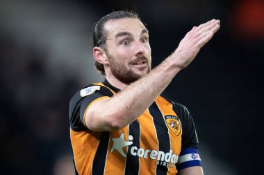 Hull City 'nin 2. Lewie Coyle' u, Hull City 'nin Wigan Athletic' e karşı oynadığı 5 Ekim 202 'deki maçta jest ve tepkiler gösterdi.