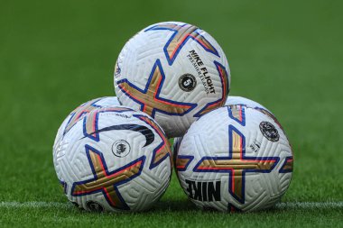 Nike Aerow Sculpt Premier League maçından önce Premier League maçında Newcastle United, Brentford 'a karşı St. James' s Park, Newcastle, İngiltere, 8 Ekim 202