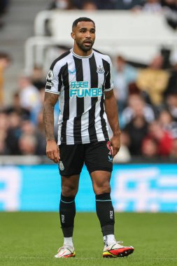 Newcastle United 'dan Callum Wilson # 9 Premier League maçı sırasında Newcastle United, Brentford' a karşı St. James 's Park, Newcastle, İngiltere, 8 Ekim 202