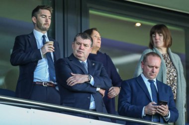 Ron Gourlay, West Bromwich Albion 'un CEO' su West Bromwich Albion, Luton Town 'a karşı 8 Ekim 202' de The Hawthorns, West Bromwich, Birleşik Krallık 'ta oynanan maçta.