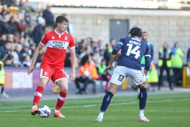 Middlesbrough 17 numaralı Paddy McNair, 8 Ekim 202 'de Middlesbrough' a karşı oynanan Gökyüzü İddia Şampiyonası maçında top üzerinde.