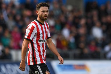 Patrick Roberts # 10 of Sunderland Sky Bet Şampiyonası maçında Swansea City - Sunderland Swansea.com Stadyumu, Swansea.com, Birleşik Krallık, 8 Ekim 202