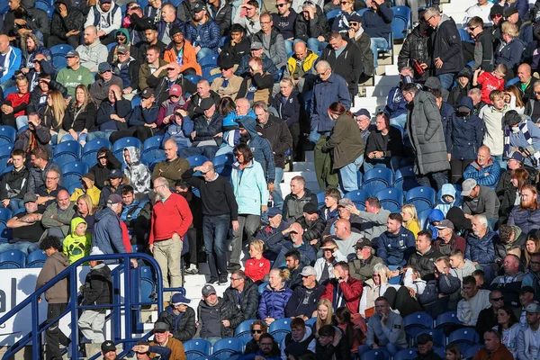 West Bromwich Albion Fans Gehen Während Des Sky Bet Championship — Stockfoto
