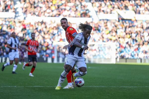 Brandon Thomas Asante West Bromwich Albion Aktion Sky Bet Championship — Stockfoto