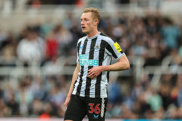 Newcastle United 'dan Sean Longstaff # 36 Premier Lig maçı sırasında Newcastle United - Brentford St. James' s Park, Newcastle, İngiltere, 8 Ekim 202