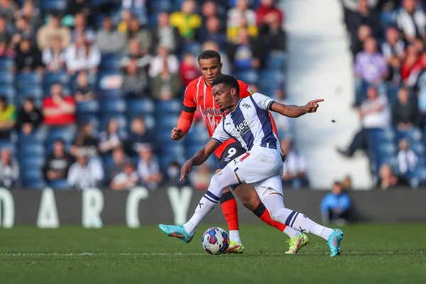 Grady Diangana West Bromwich Albion Azione Durante Sky Bet Championship — Foto Stock