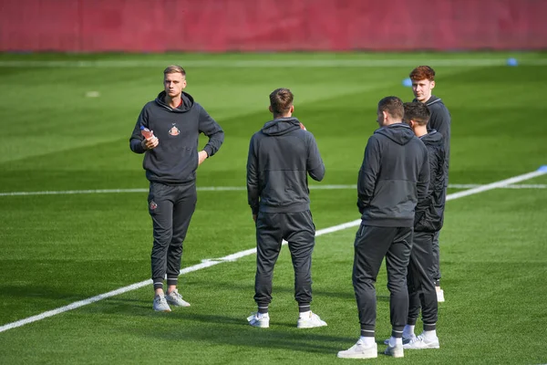 Sunderland Pre Match Pitch Inspection Sky Bet Championship Match Swansea — Stock Photo, Image