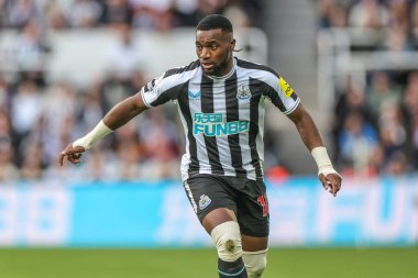 Newcastle United 'dan Allan Saint-Maximin # 10 Premier League maçı sırasında Newcastle United, St. James' s Park, Newcastle 'da Brentford' a karşı, 8 Ekim 202