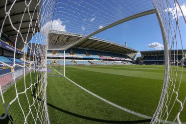8 Ekim 202 'de Londra' nın The Den kentinde Millwall ile Middlesbrough arasındaki Gökyüzü İddia Şampiyonası maçında stadyumun genel görünümü