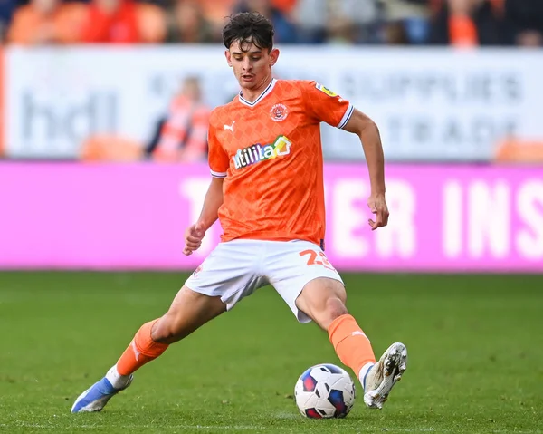 Charlie Patino Blackpool Action Sky Bet Championship Match Blackpool Watford — Fotografia de Stock