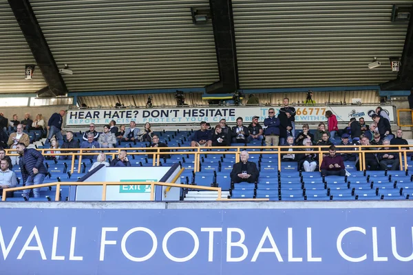 View Directors Box Sky Bet Championship Match Millwall Middlesbrough Den — Fotografia de Stock