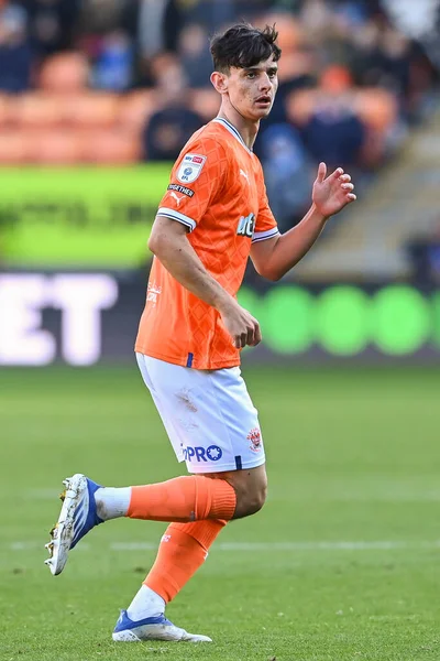 Charlie Patino Van Blackpool Tijdens Sky Bet Championship Match Blackpool — Stockfoto