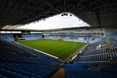 Coventry Building Society Arena 'nın genel manzarası, Wasps Rugby' nin evi Gallagher Premiership maçından önce Coventry Building Society Arena 'da Wasps Northampton Saints' e karşı, Coventry, Birleşik Krallık, 9 Ekim 202