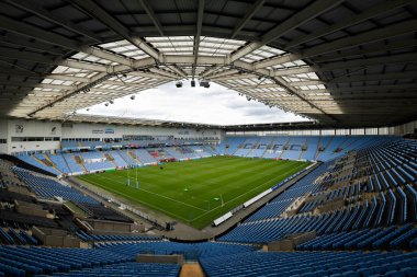 Coventry Building Society Arena 'nın genel manzarası, Wasps Rugby' nin evi Gallagher Premiership maçından önce Coventry Building Society Arena 'da Wasps Northampton Saints' e karşı, Coventry, Birleşik Krallık, 9 Ekim 202