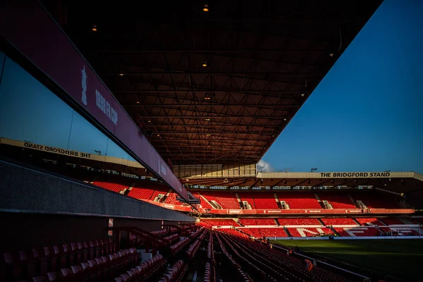 Een Algemeen Beeld Van City Ground Voor Premier League Match — Stockfoto