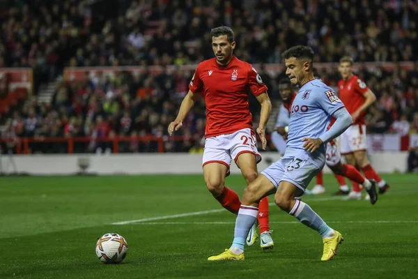 Philippe Coutinho Aston Villa Passa Palla Durante Partita Premier League — Foto Stock