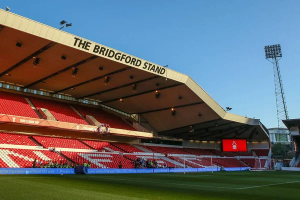 Uma Visão Geral Bradford Stand Durante Jogo Premier League Nottingham — Fotografia de Stock