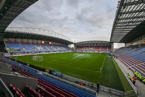 General View Stadium Ahead Sky Bet Championship Match Wigan Athletic — Stock Photo, Image