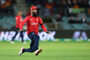 Dettol T20I serisi 3 maçında İngiltere 'ye karşı Manuka Oval, Canberra, Avustralya, 12 Ekim 202