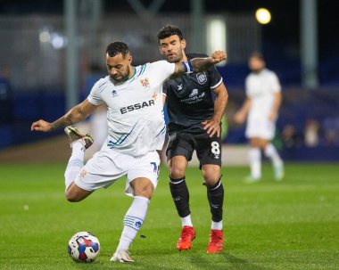 Kane Hemmings # 10 of Tranmere Rovers, 14 Ekim 202 tarihinde İngiltere 'nin Birkenhead kenhead kentinde oynanan Sky Bet 2 karşılaşmasında Tranmere Rovers vs Crewe Alexandra' ya karşı oynadı.