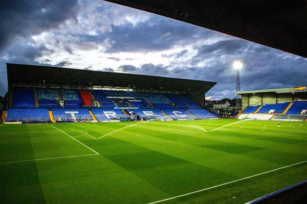 Gökyüzü İddia Ligi 2 maçında genel görünüm: Tranmere Rovers, Crewe Alexandra 'ya karşı Prenton Park, Birkenhead, İngiltere, 14 Ekim 202