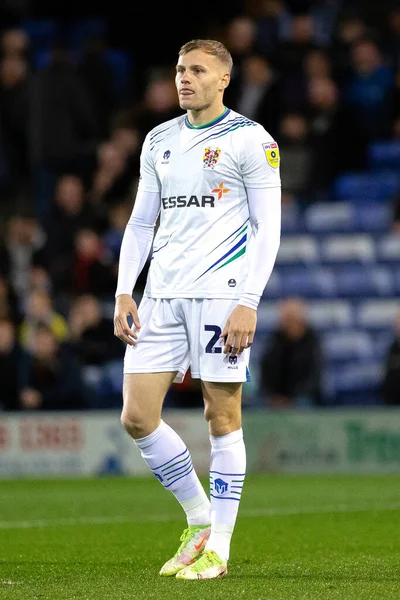 Elliott Nevitt Tranmere Rovers Sky Bet League Match Tranmere Rovers — Fotografia de Stock