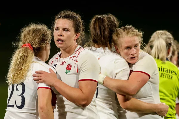 Durante Partido Copa Mundial Rugby Femenino Gales Escocia Femenina Semenoff — Foto de Stock