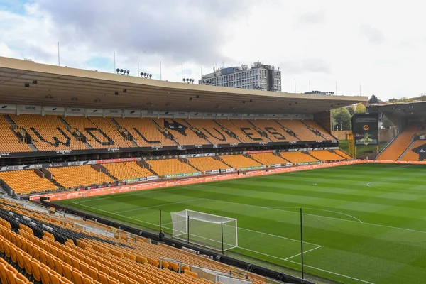 Γενική Άποψη Του Molineux Stadium Home Wolverhampton Wanderers Premier League — Φωτογραφία Αρχείου