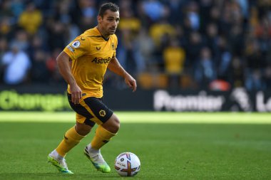 Wolverhampton Wanderers 'dan Jonny # 19 Premier League maçı sırasında Wolverhampton Wanderers Nottingham Forest' a karşı Molineux, Wolverhampton, Birleşik Krallık, 15 Ekim 202