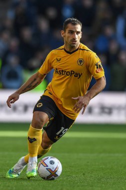 Wolverhampton Wanderers 'dan Jonny # 19 Premier League maçı sırasında Wolverhampton Wanderers Nottingham Forest' a karşı Molineux, Wolverhampton, Birleşik Krallık, 15 Ekim 202