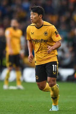 Wolverhampton Wanderers maçında Wolverhampton Wanderers, Nottingham Forest 'a karşı Molineux, Wolverhampton, Birleşik Krallık, 15 Ekim 202