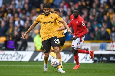 Wolverhampton Wanderers 'dan Diego Costa # 29 Premier League maçı sırasında Wolverhampton Wanderers Nottingham Forest' a karşı Molineux, Wolverhampton, Birleşik Krallık, 15 Ekim 202