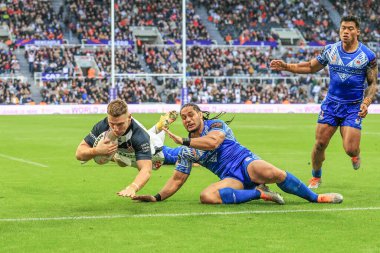İngiltere 'den George Williams, Rugby Ligi Dünya Kupası 2021 karşılaşmasında İngiltere ile Samoa arasında 15 Ekim 202' de St. James 's Park, Newcastle, İngiltere' de oynanacak karşılaşmaya gidiyor.